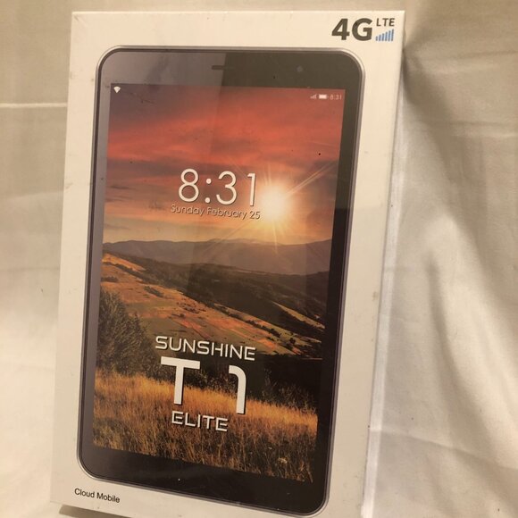 Cloud Mobile Sunshine T1 Elite Tablet 8" HD UNLOCKED FACTORY SEALED! W/TIKTOK! - Picture 8 of 15